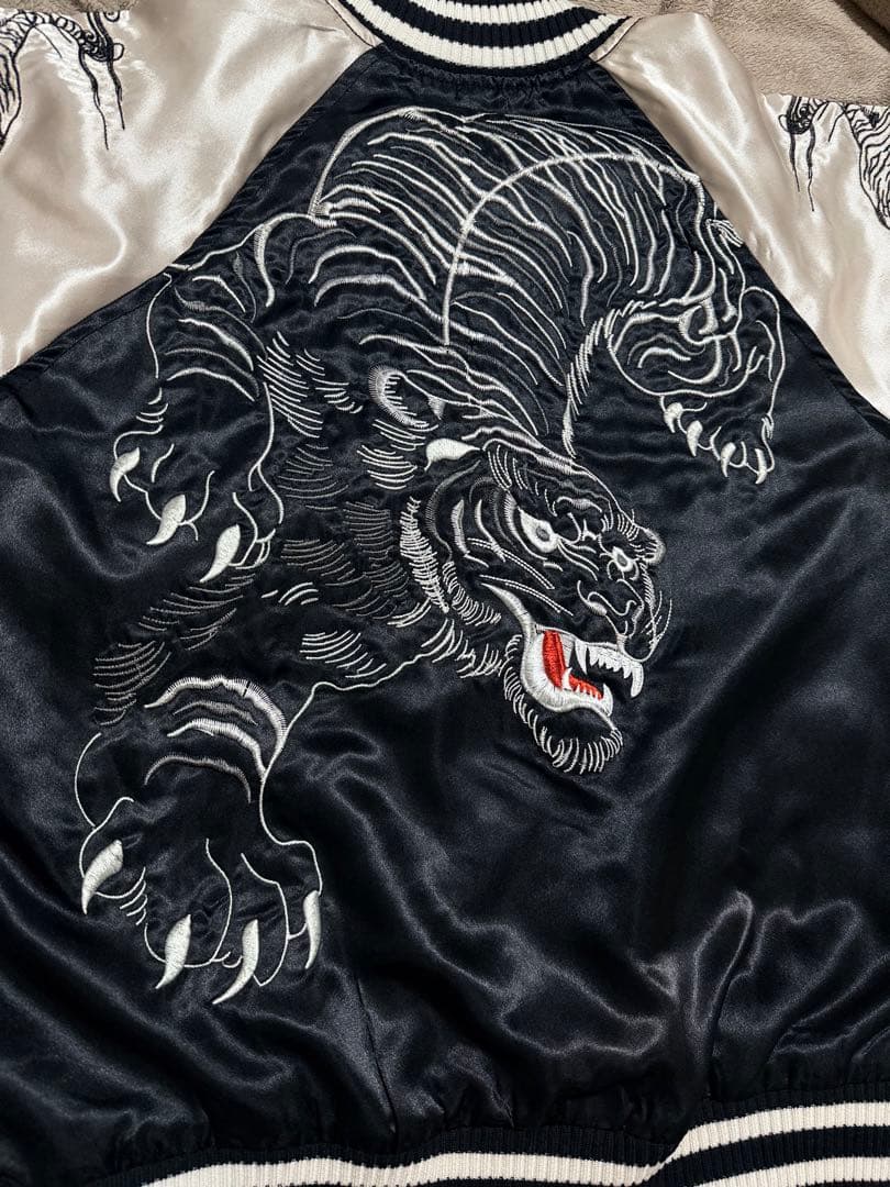 STUDIO HIRO seku 虎日本限定 スカジャン vintage サテン