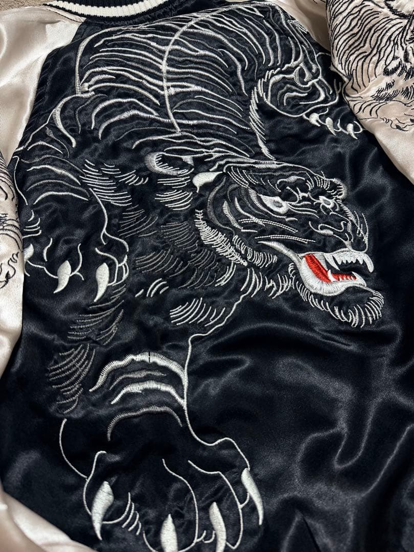 STUDIO HIRO seku 虎日本限定 スカジャン vintage サテン