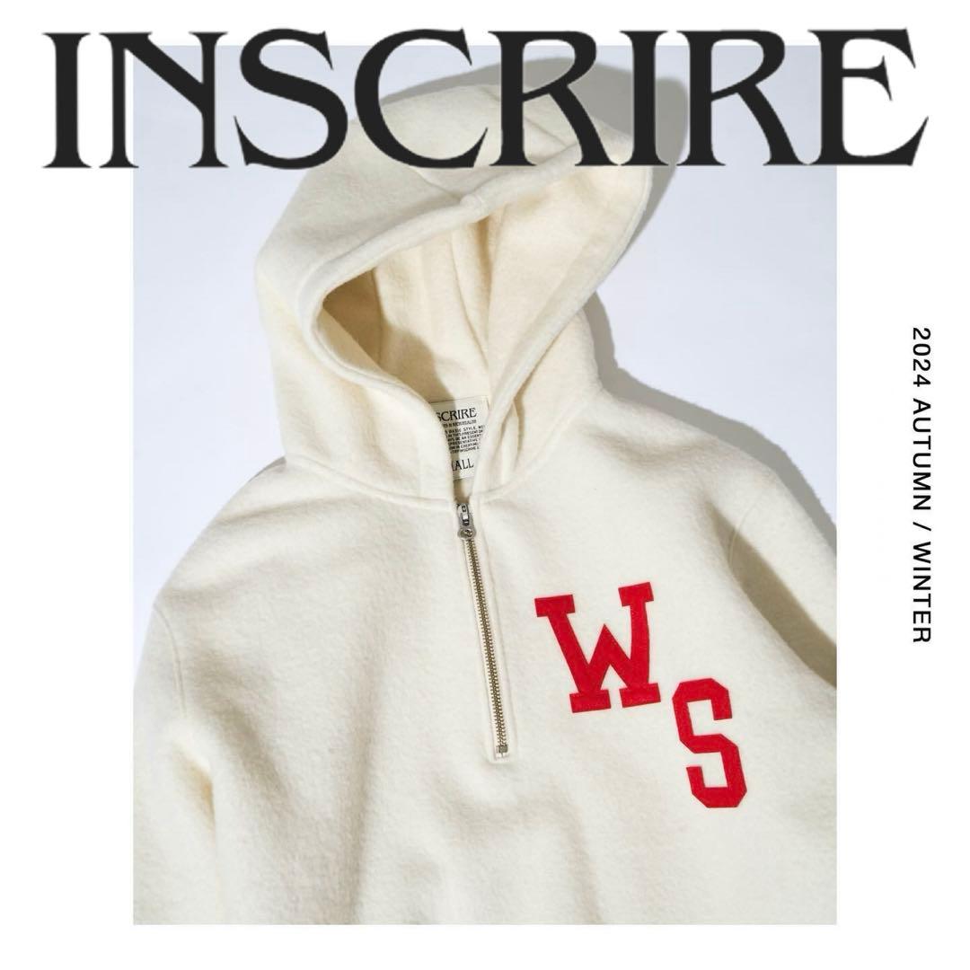 24AW 【 INSCRIRE 】Fleece Hoodie L'ECHOPPE