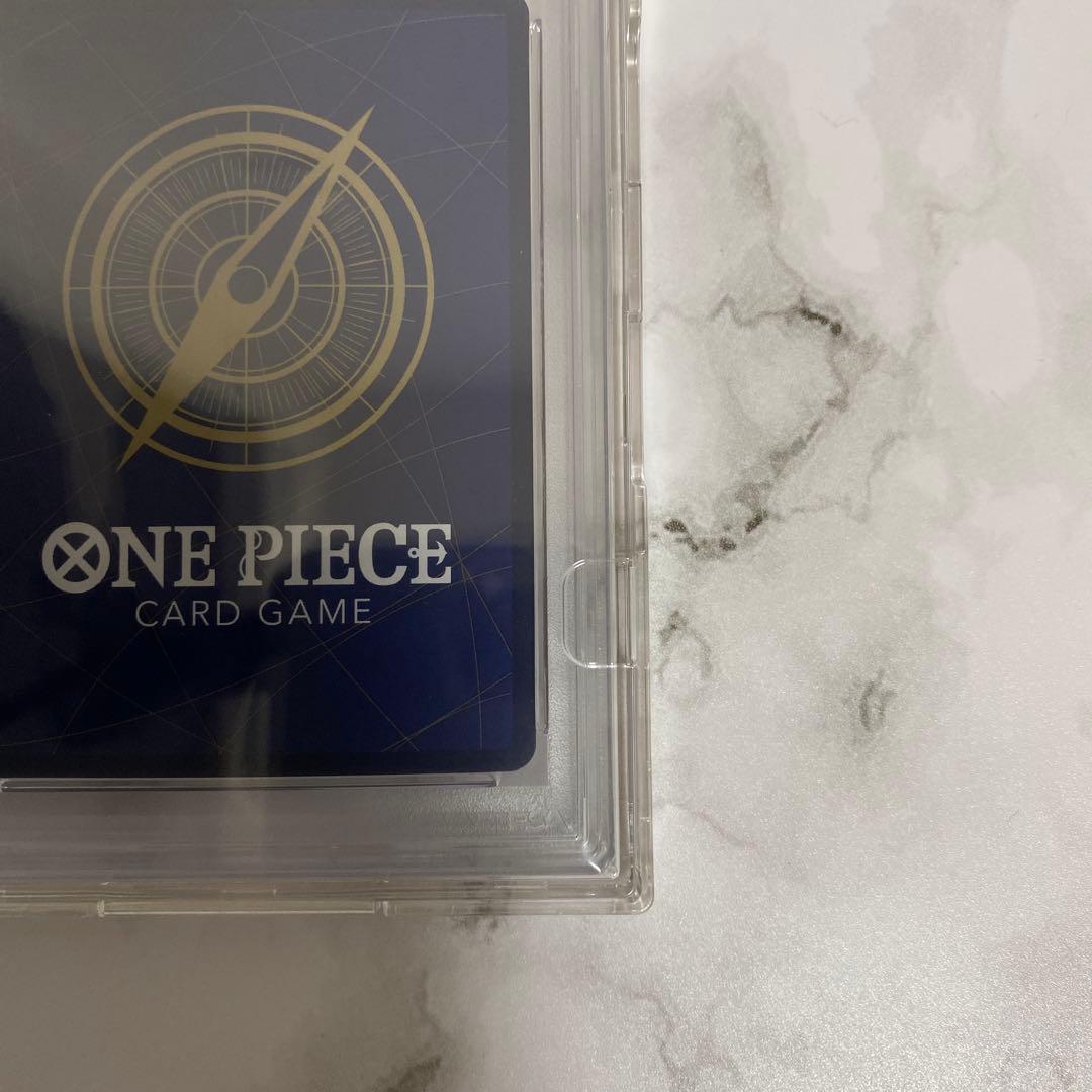 PSA10 中国 ナミ 赤 ワンピースカード ワンピカ シリアル