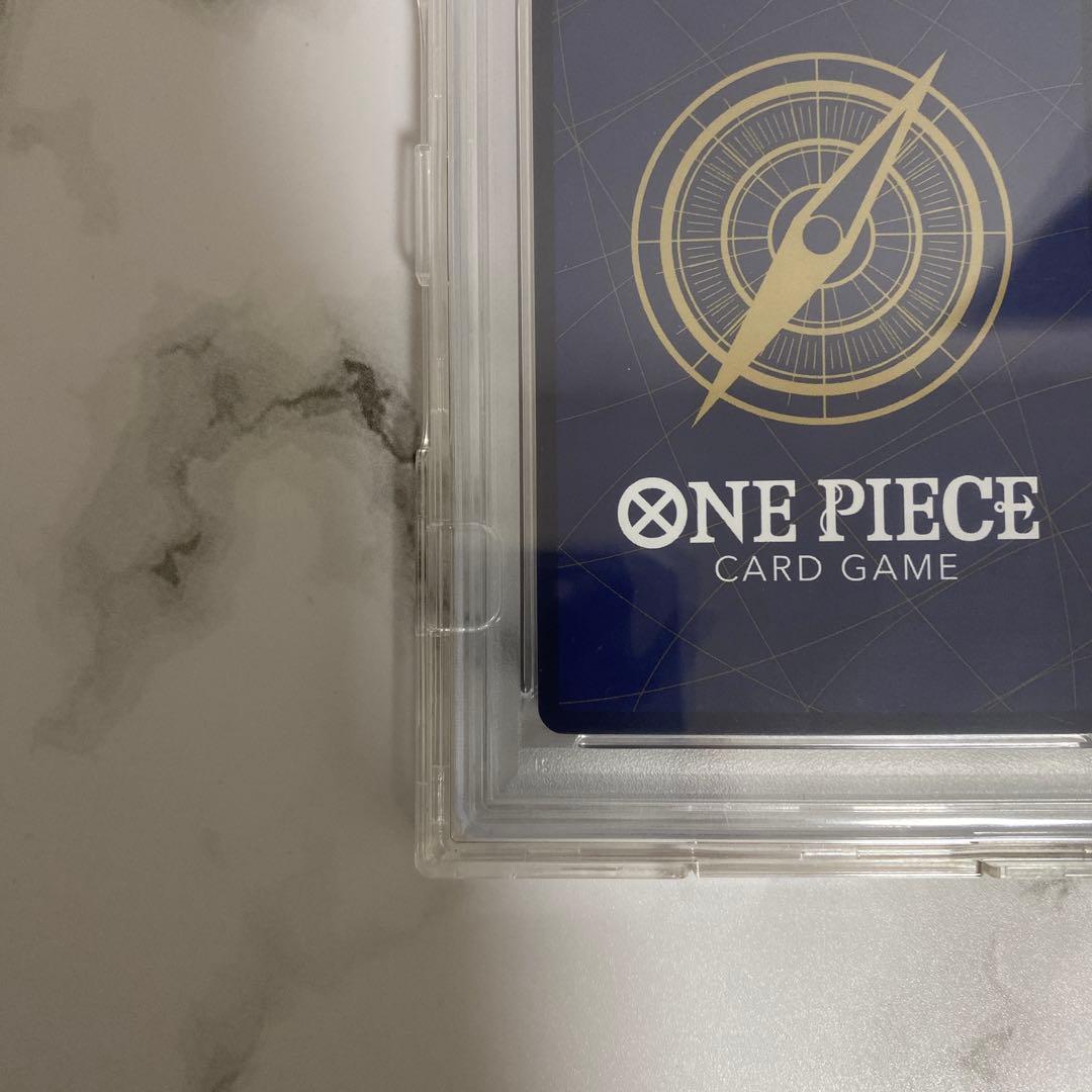 PSA10 中国 ナミ 赤 ワンピースカード ワンピカ シリアル