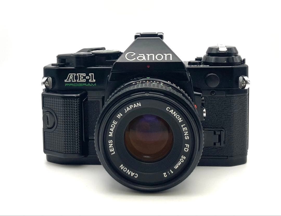 【完動品 極美品】CANON AE-1 PROGRAM FD 50mm F2
