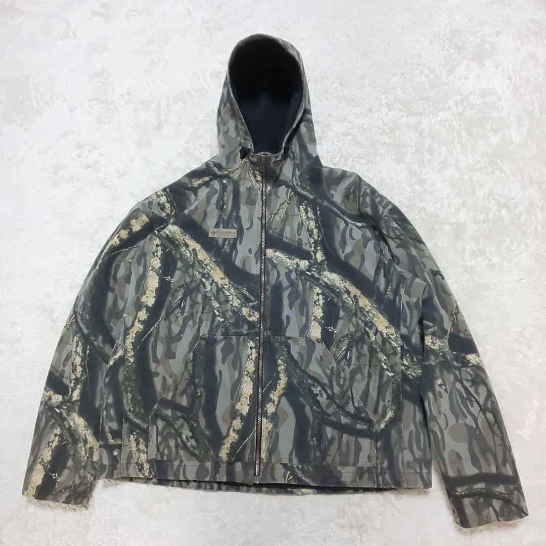 【極美品】Columbia リアルツリー サイレントハンタージャケット カモフラ