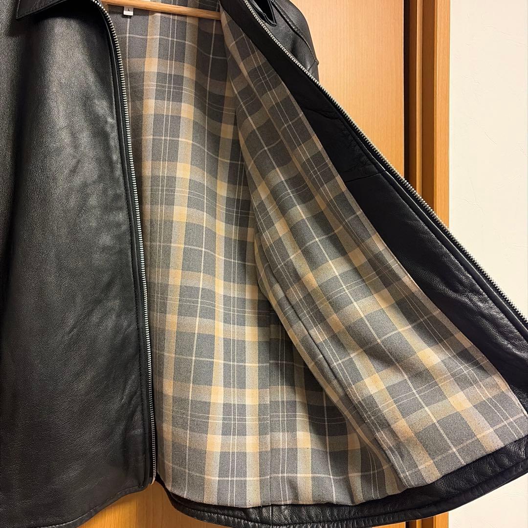 Salt & Pepper ブラックレザージャケット Lサイズ