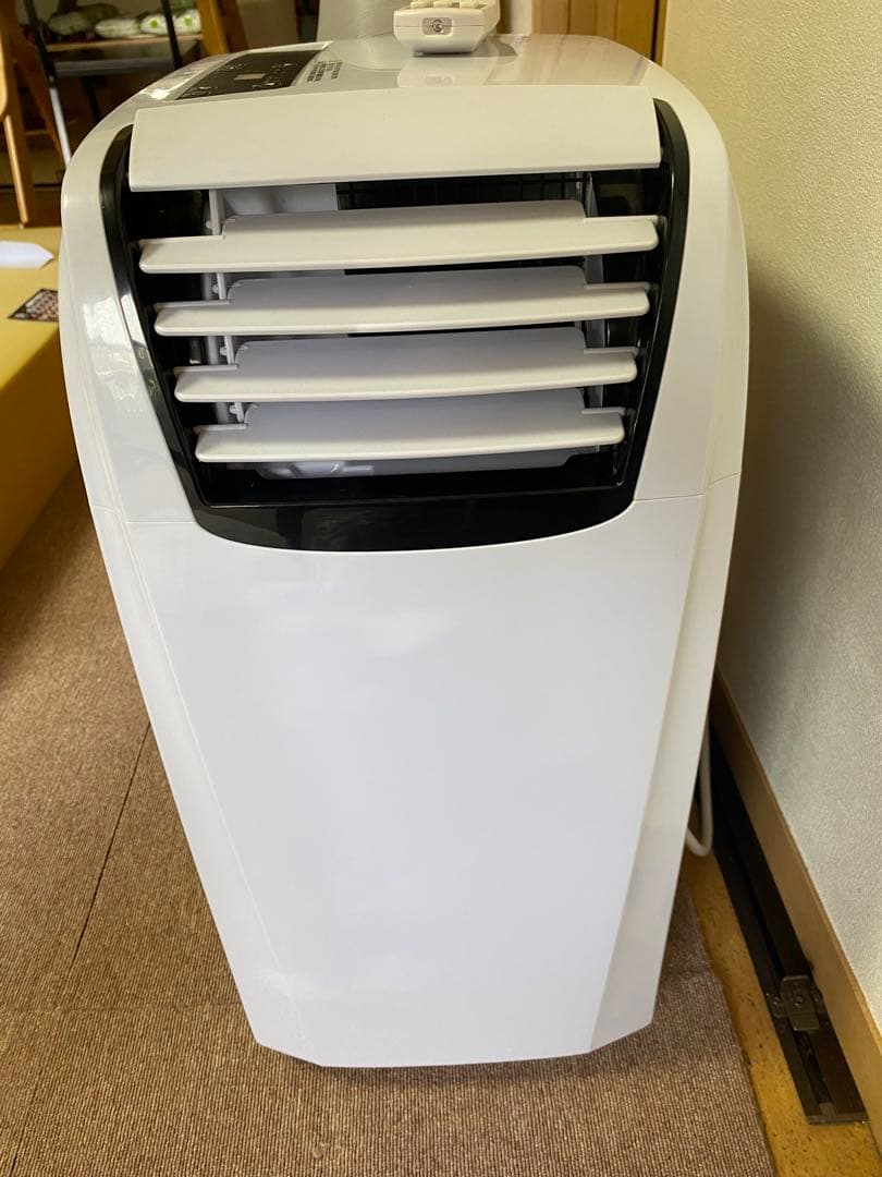 ポータブルエアコン ホワイト リモコン付き スポットクーラー
