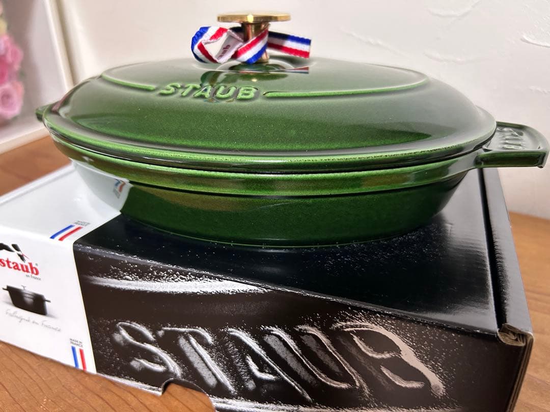 オーバル ホットプレート　 23cm バジルグリーン