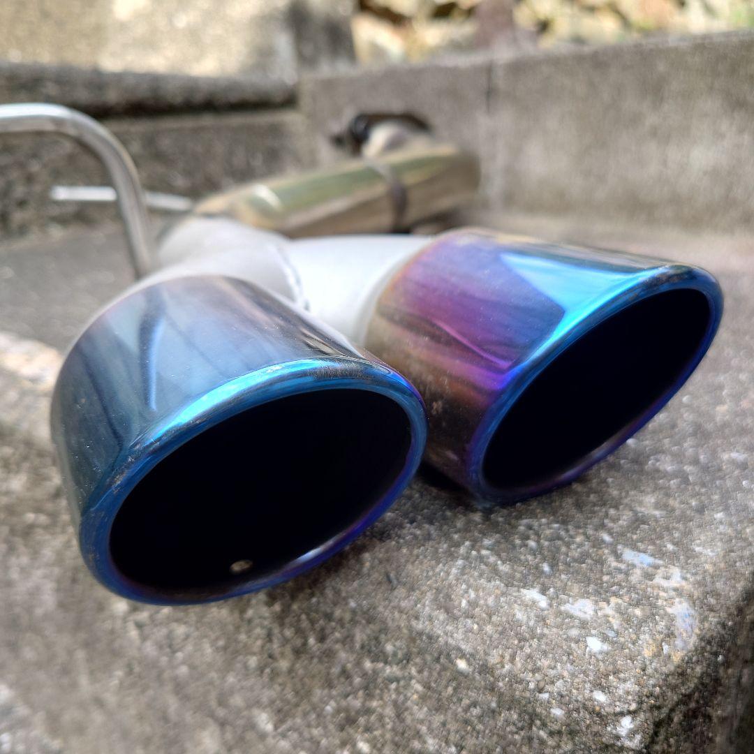 Blue Suns　 320i 社外マフラー E90