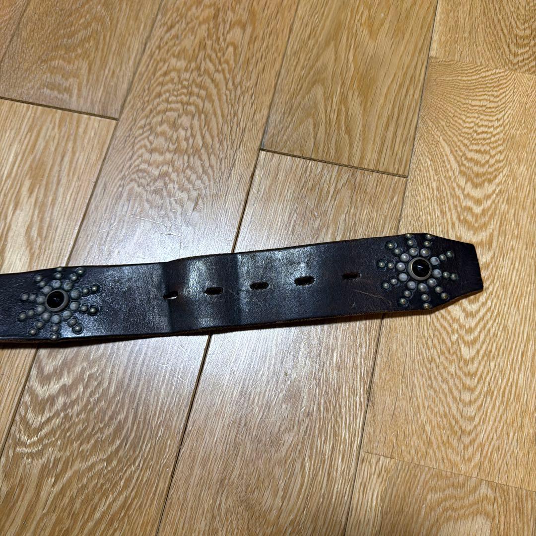 HTC スタッズ付きベルト 34 最終値下げ