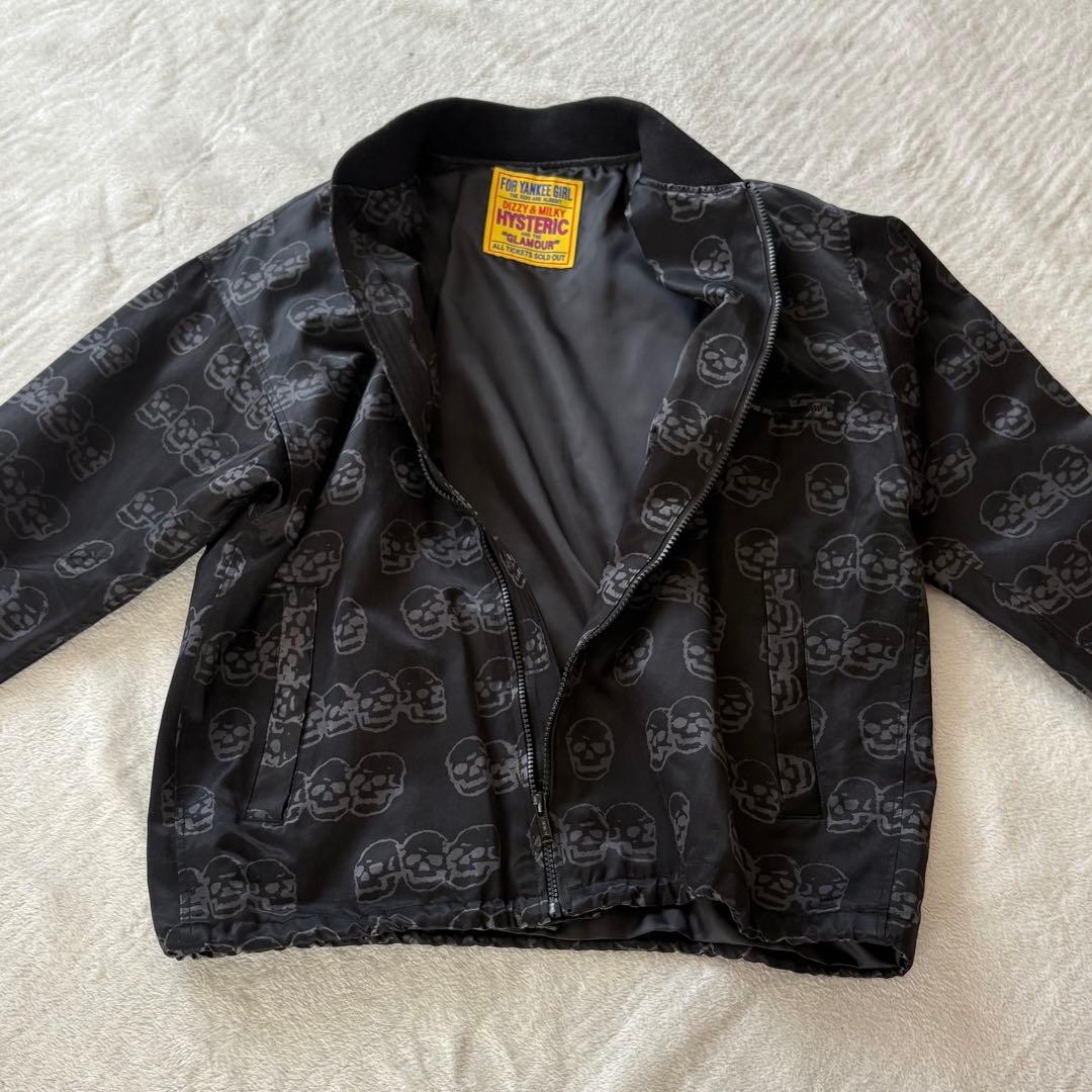 Hysteric Glamour スカル 変形スカジャン FREE 日本製