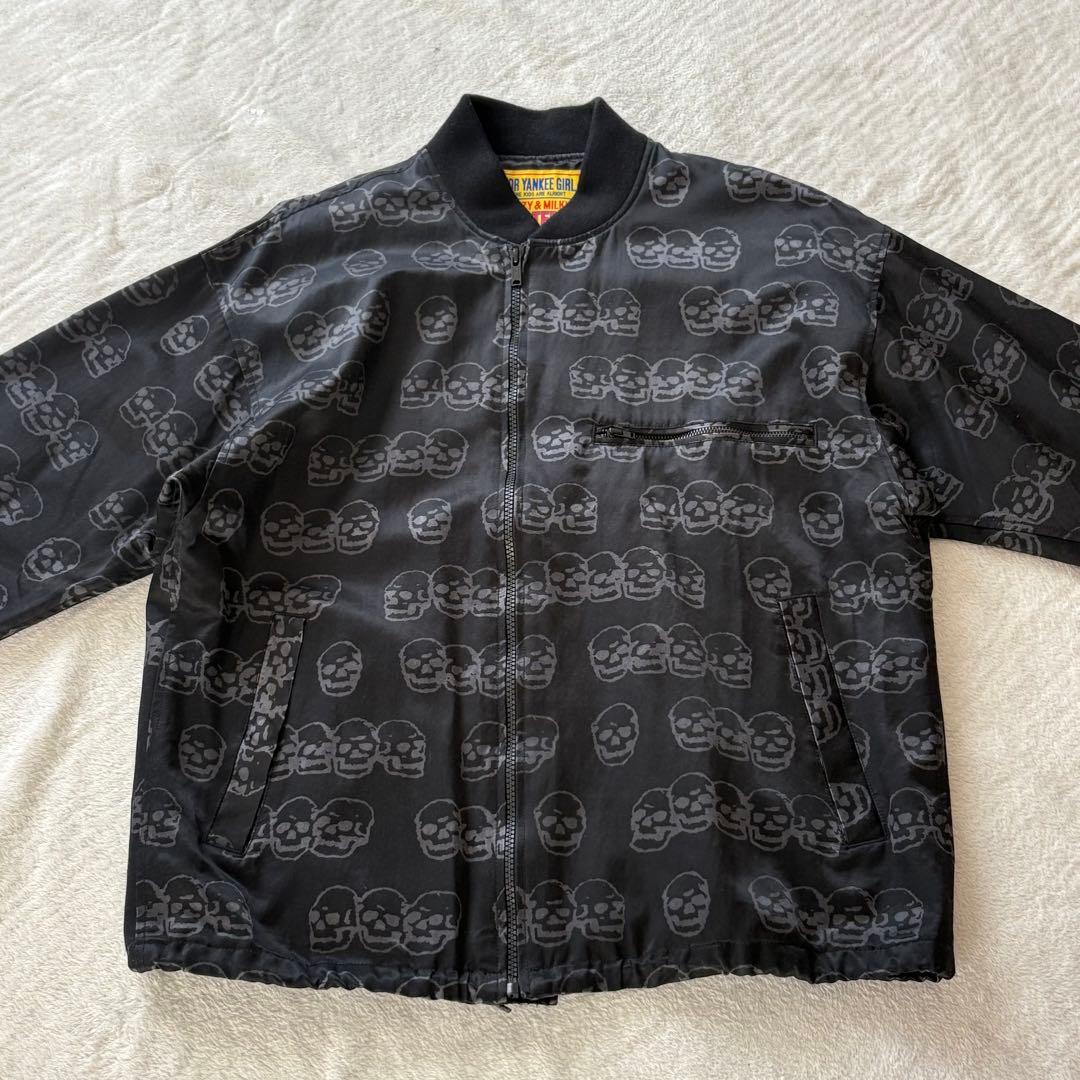 Hysteric Glamour スカル 変形スカジャン FREE 日本製