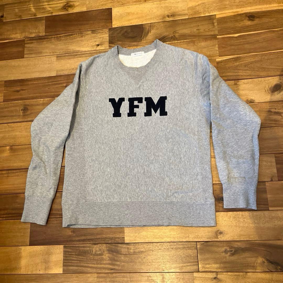 Ys for men グレー スウェットトレーナー YFM 3
