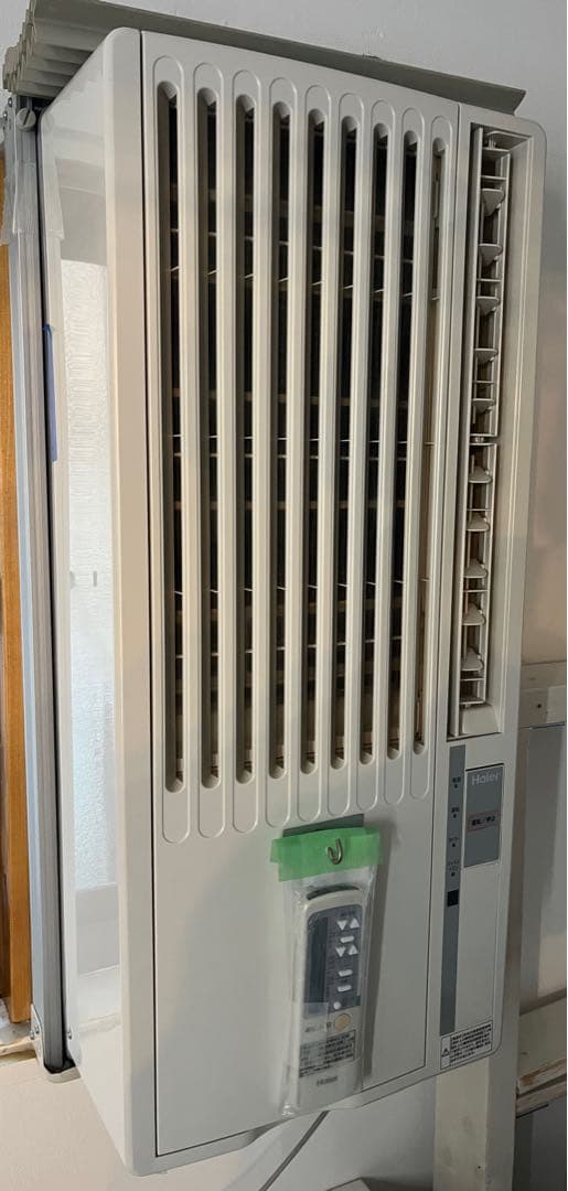 1/19まで！【新古品】ハイアール JA-16U 窓用エアコン