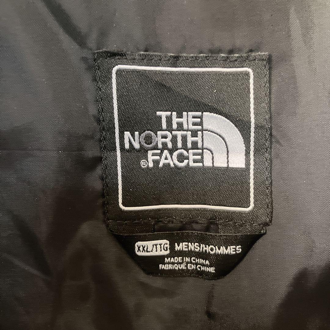 ザノースフェイス　ハイベント　マウンテンパーカー　ナイロン　黒×青　メンズXXL