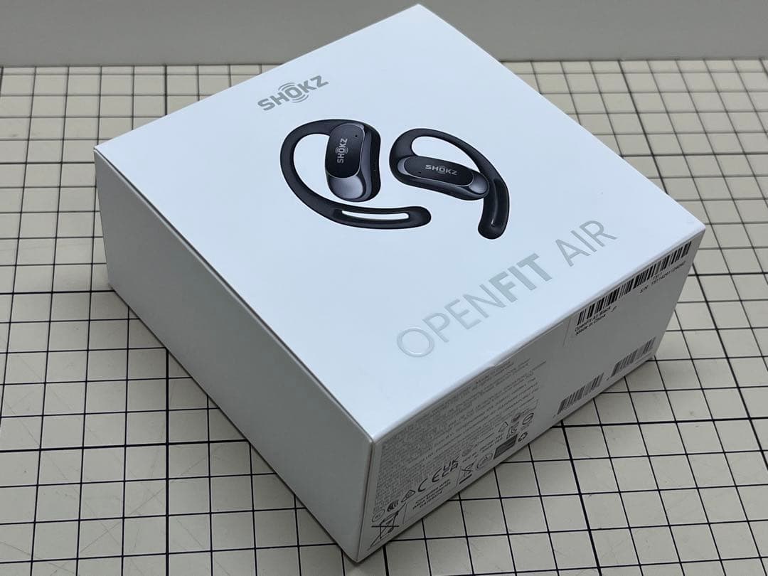 Shokz OpenFit Air ワイヤレスイヤホン 箱・付属品完備