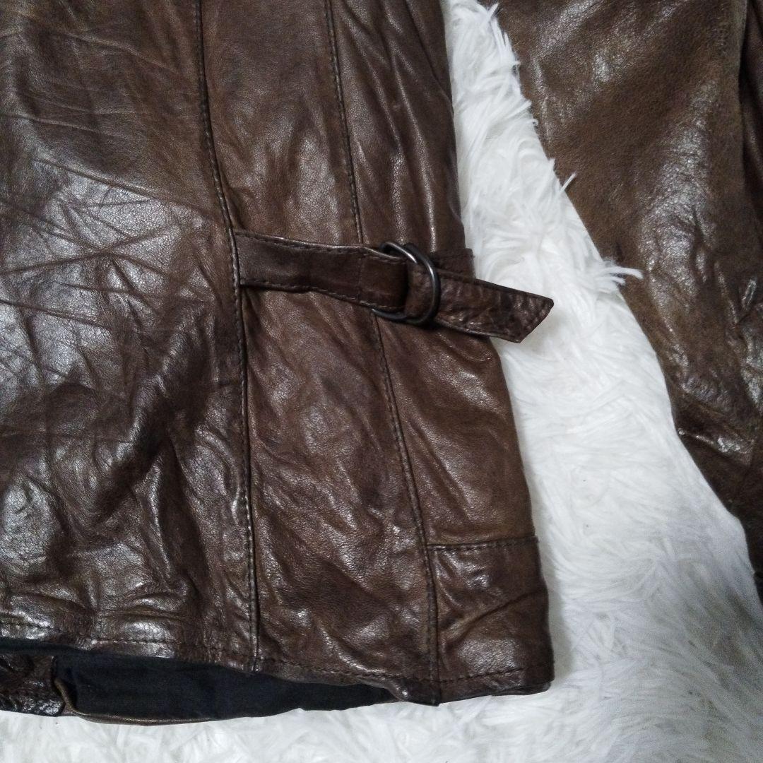 Giorgio Brato レザージャケット　ジョルジオブラット　羊革　46
