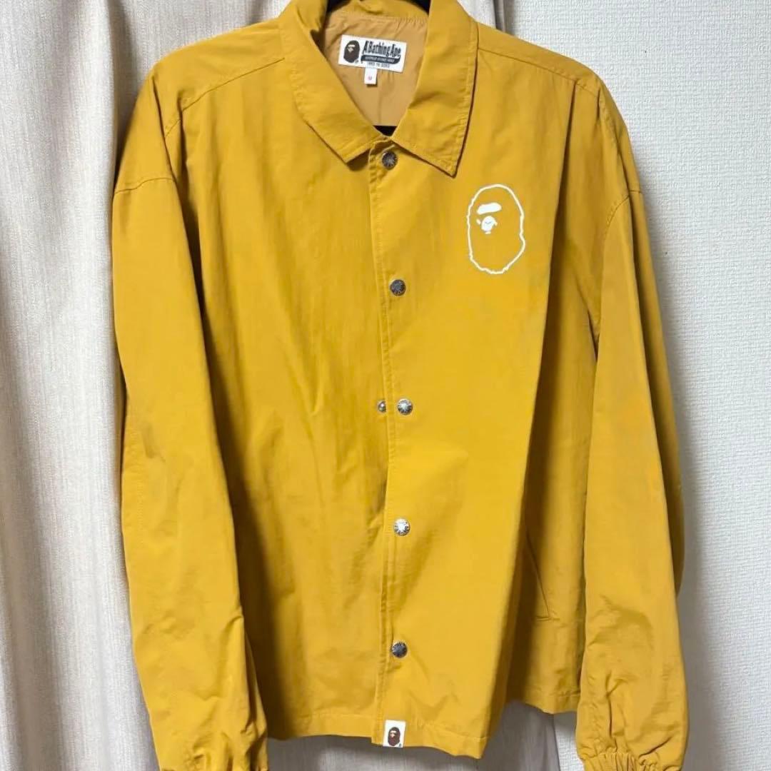 A Bathing Ape ナイロンジャケット M マスタード