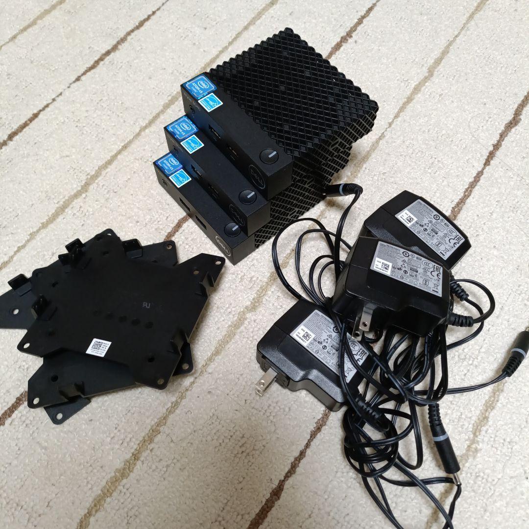 Dell Wyse 3040　シンクライアント端末　3台