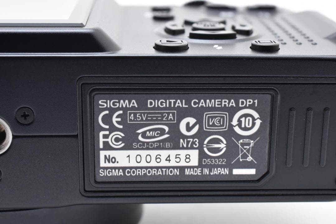 美品 シグマ　SIGMA DP1 1355