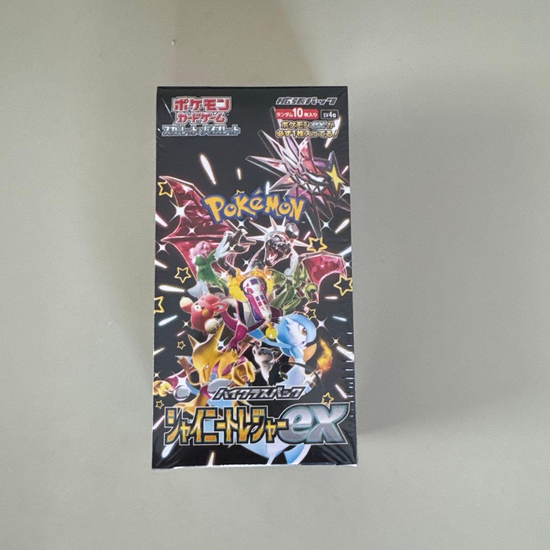 ポケモンカード　シャイニートレジャーex　シュリンク付未開封　1box