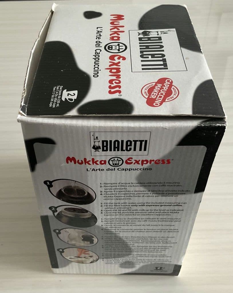 【マミ】Bialetti Mukka Express 牛柄コーヒーメーカー