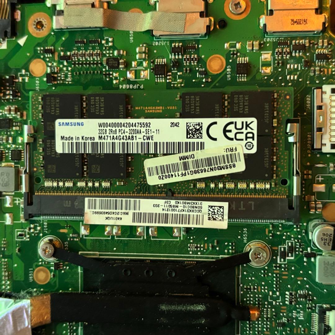 Samsung DDR4 3200AA 32GB SO-DIMM メモリ