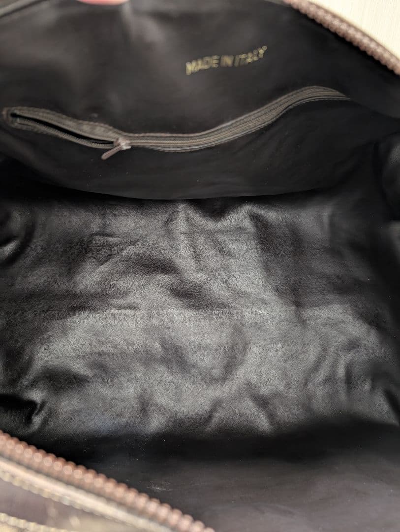 CELINE セリーヌ マカダム ボストンバッグ