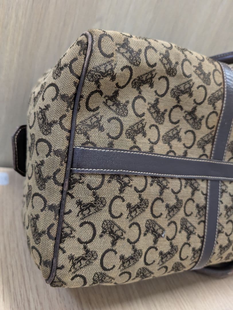 CELINE セリーヌ マカダム ボストンバッグ