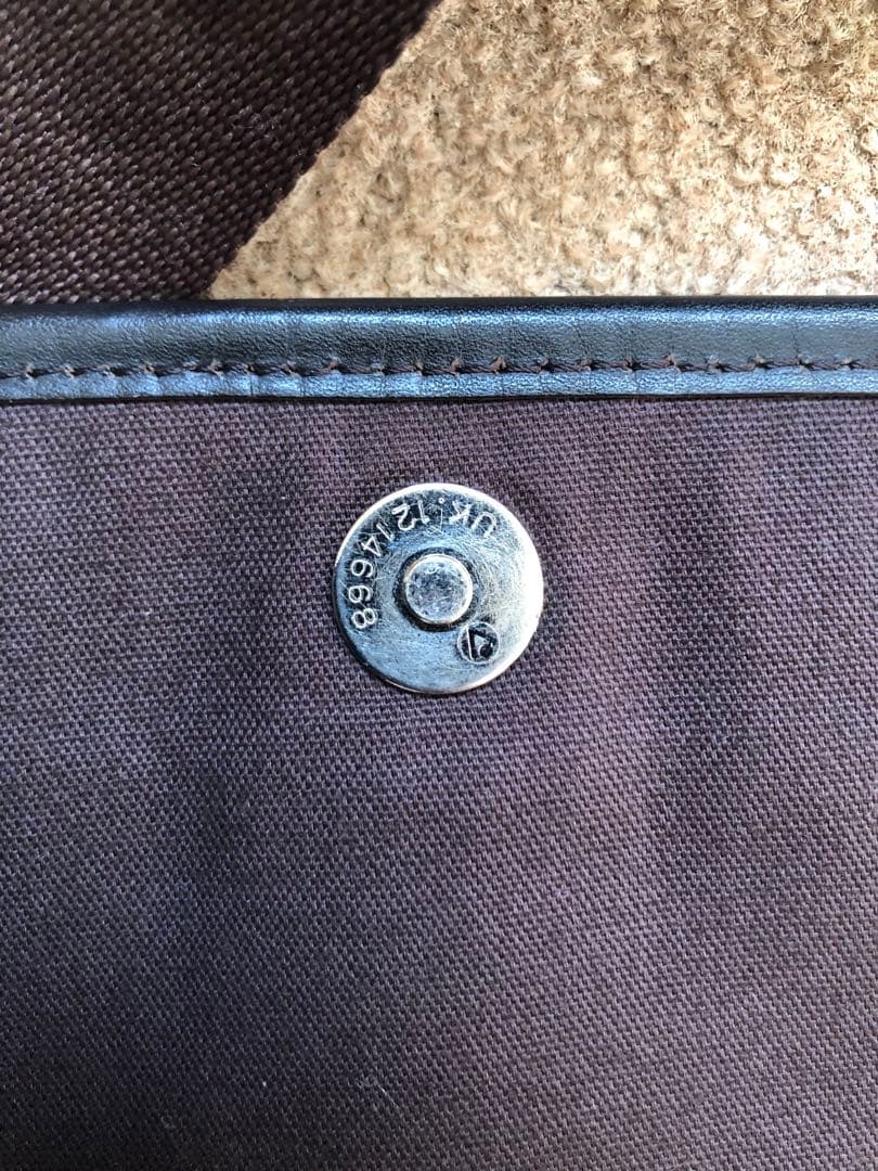 バーバリーブラックレーベル メッセンジャーバッグ ブラウン 斜め掛け