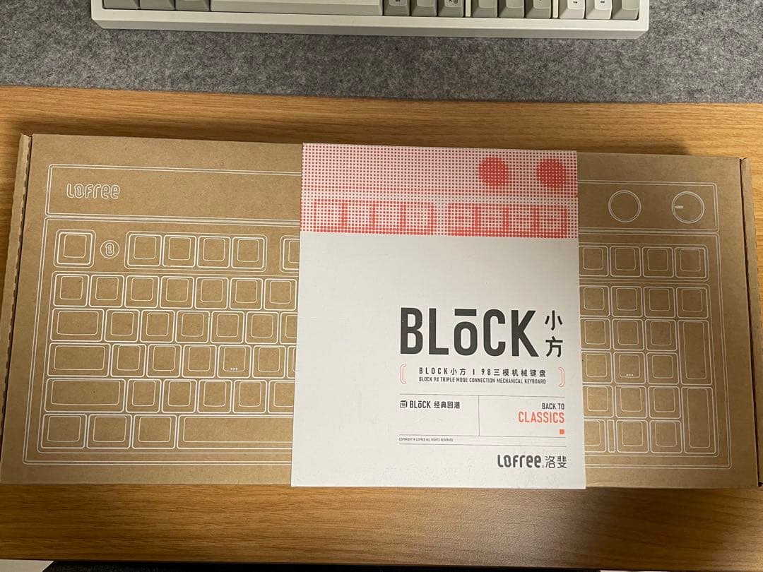 Lofree BLOCK メカニカルキーボード