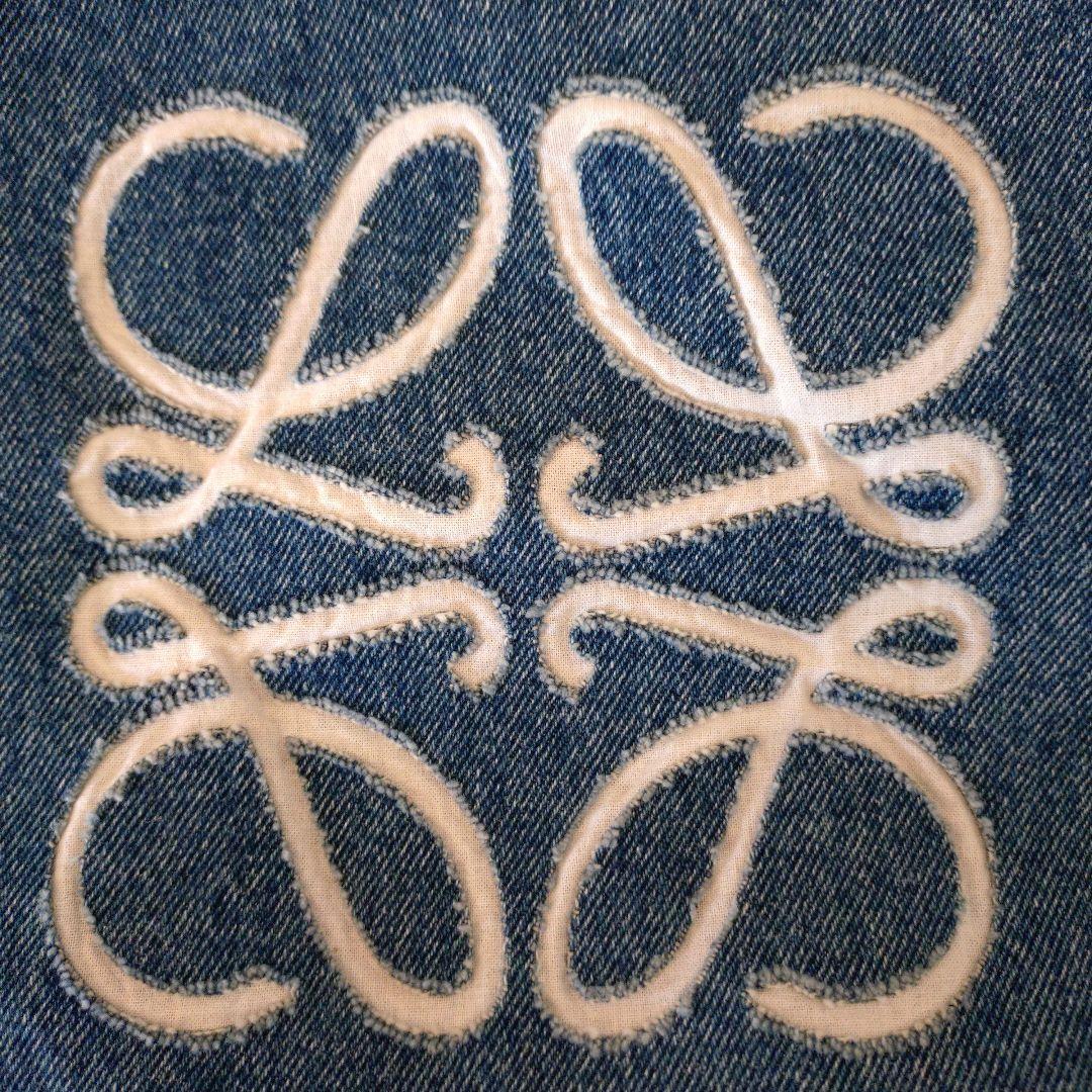 34 タグあり LOEWE アナグラム バギーパンツ　ロエベ ワイド デニム