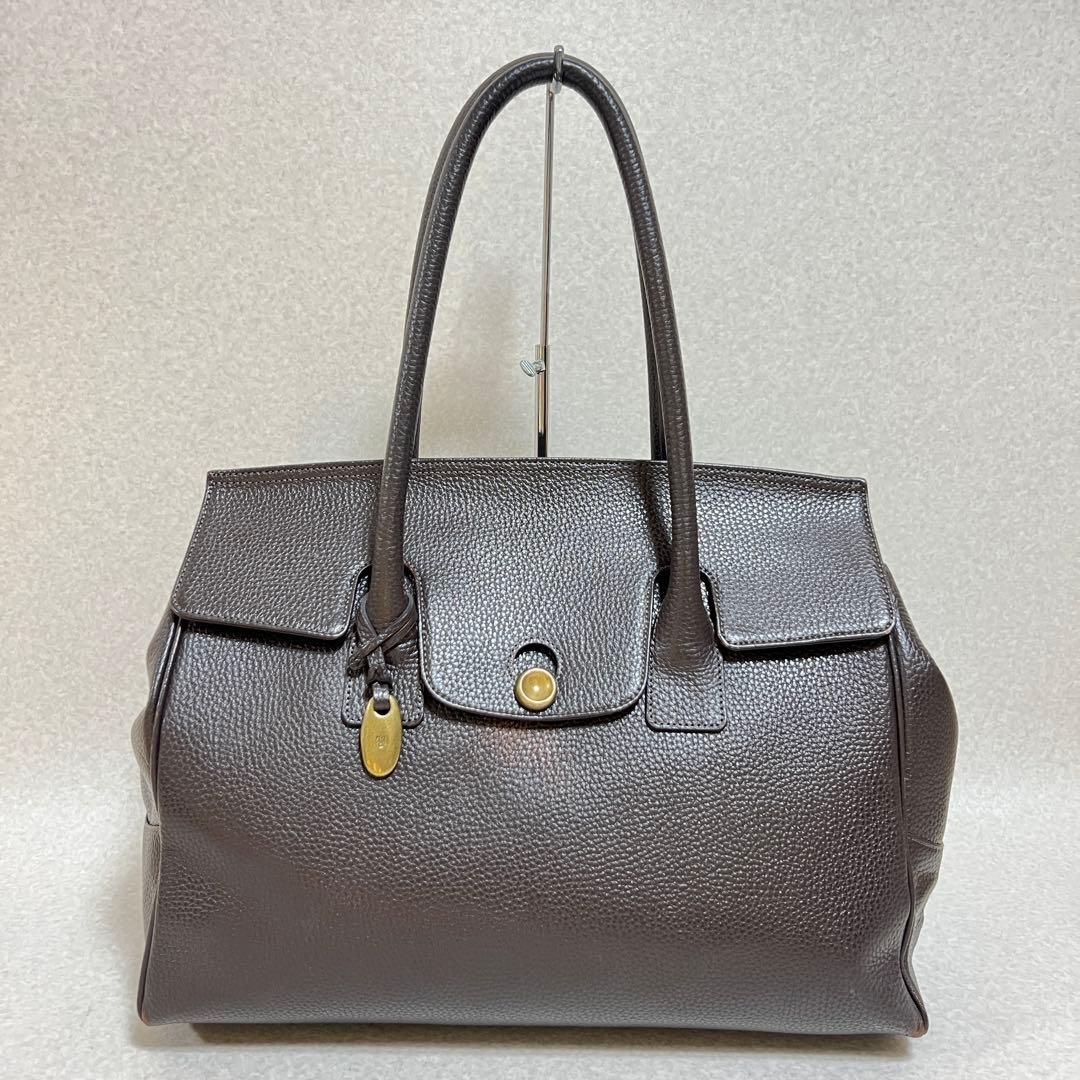 TOFF&LOADSTONE トフアンドロードストーン ダークブラウン バッグ