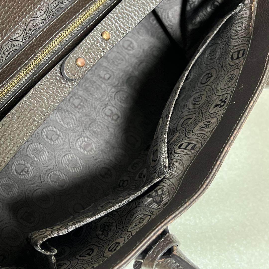 TOFF&LOADSTONE トフアンドロードストーン ダークブラウン バッグ