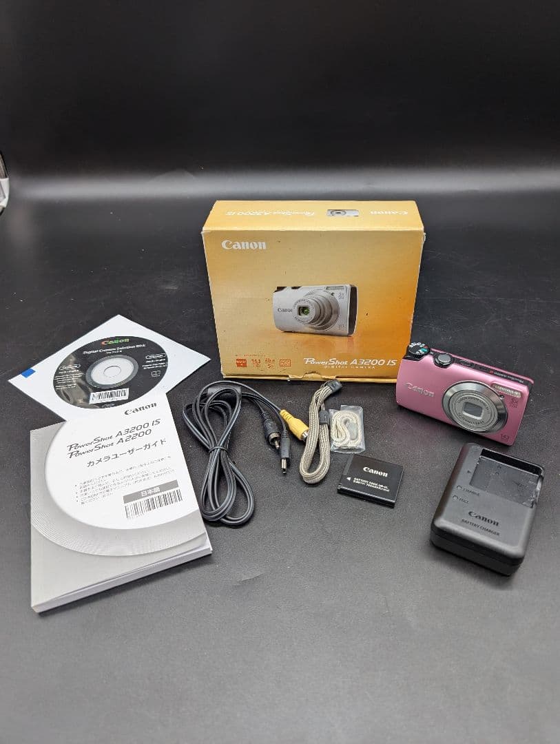【美品・動作確認済】Canon PowerShot A3200 IS