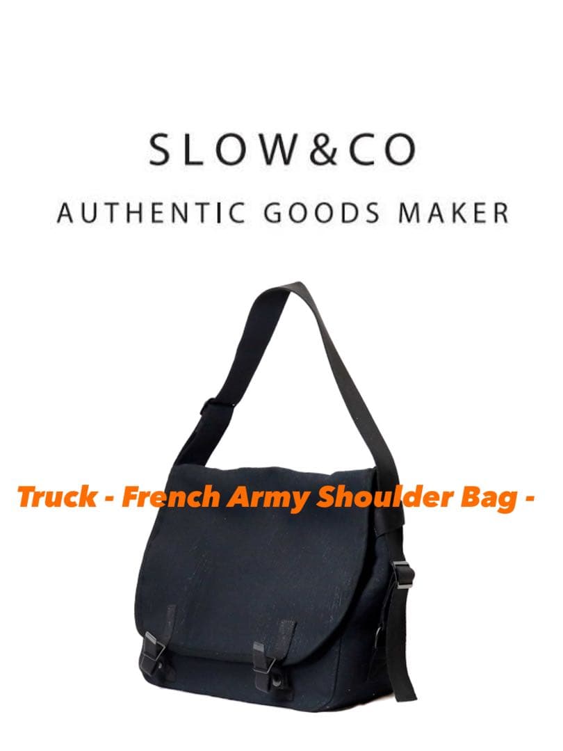 SLOW&CO｜Truck French Army Shoulder Bag