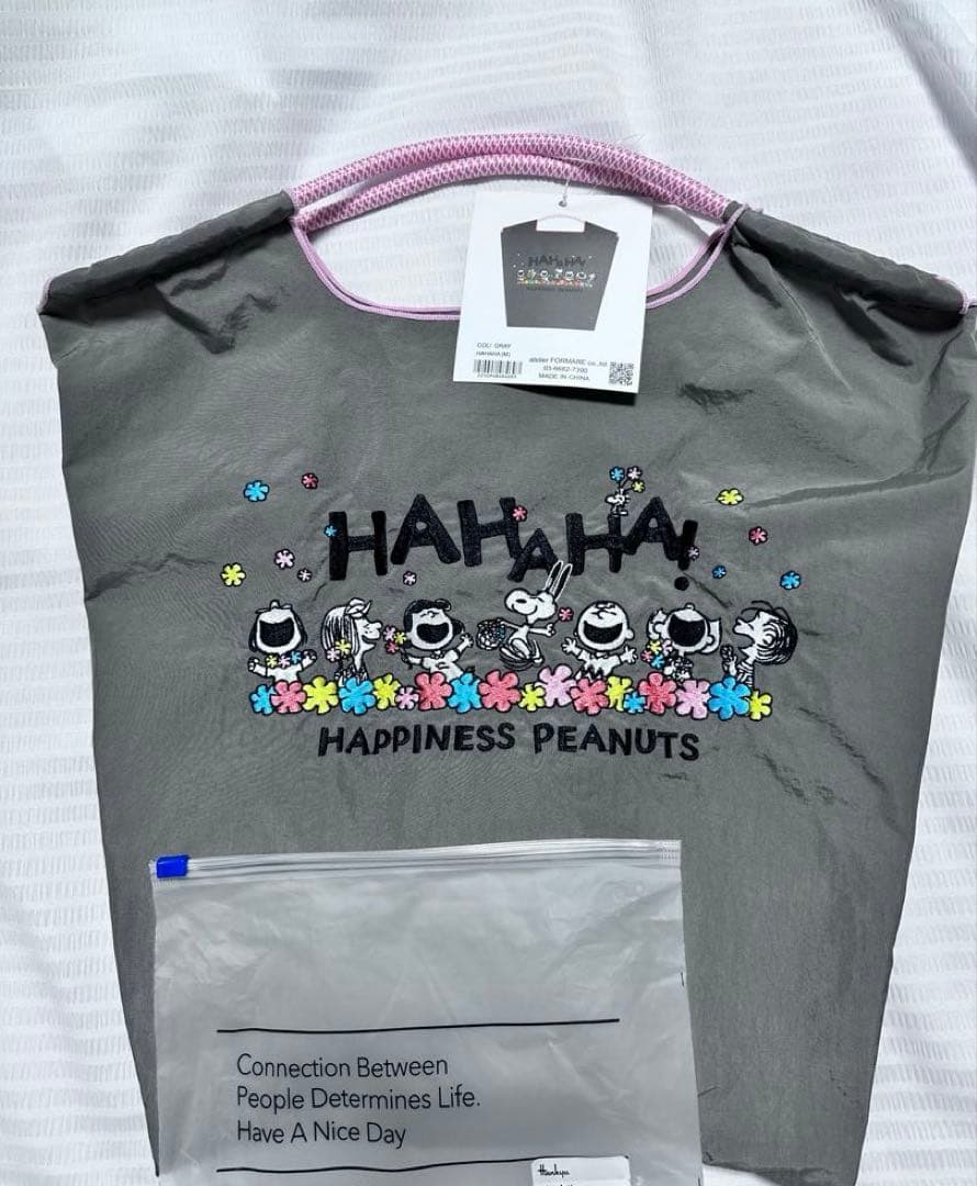 ボールアンドチェーン　スヌーピー　阪急限定 グレー Мサイズ　新品　未使用