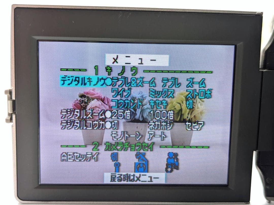 miniDVのダビングに！ Panasonic ビデオカメラ NV-DS7