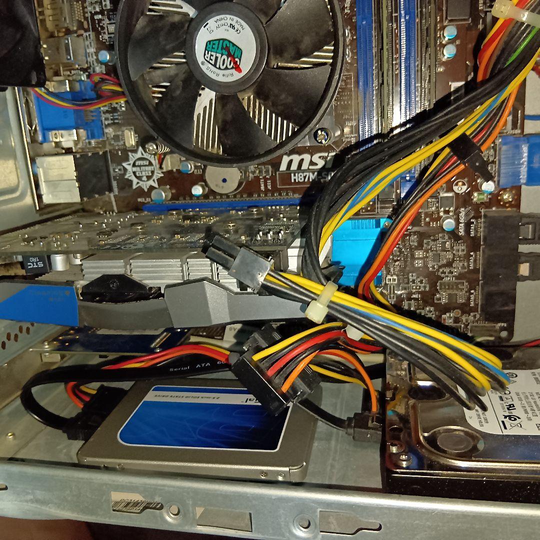 第4世代 i7 メモリ12G SSD240GB HDD1TB GTX650