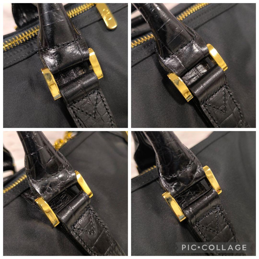 【ちこ様】バレンティノ　ガラヴァーニ　スポーツ　ナイロン　ミニボストンバッグ