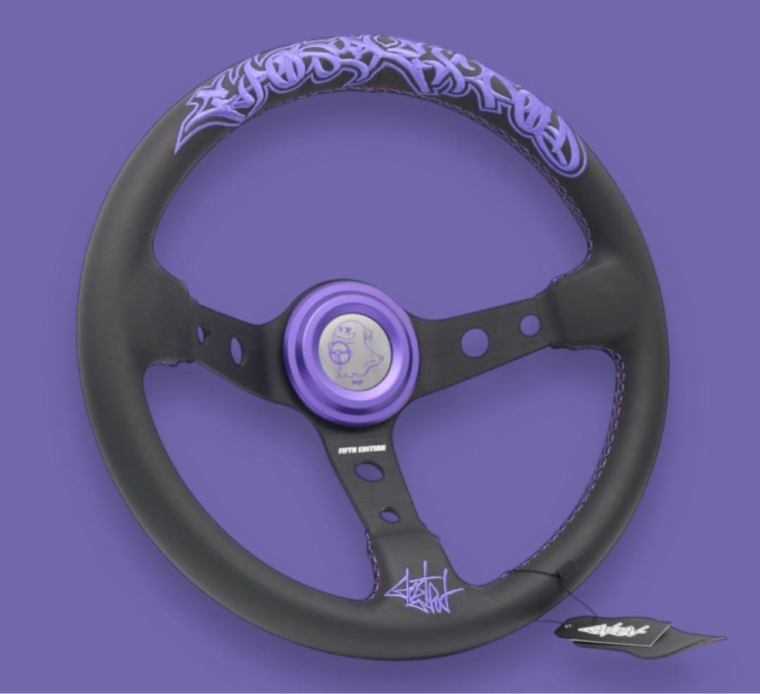 GHOST EXPOD ステアリング　パープル