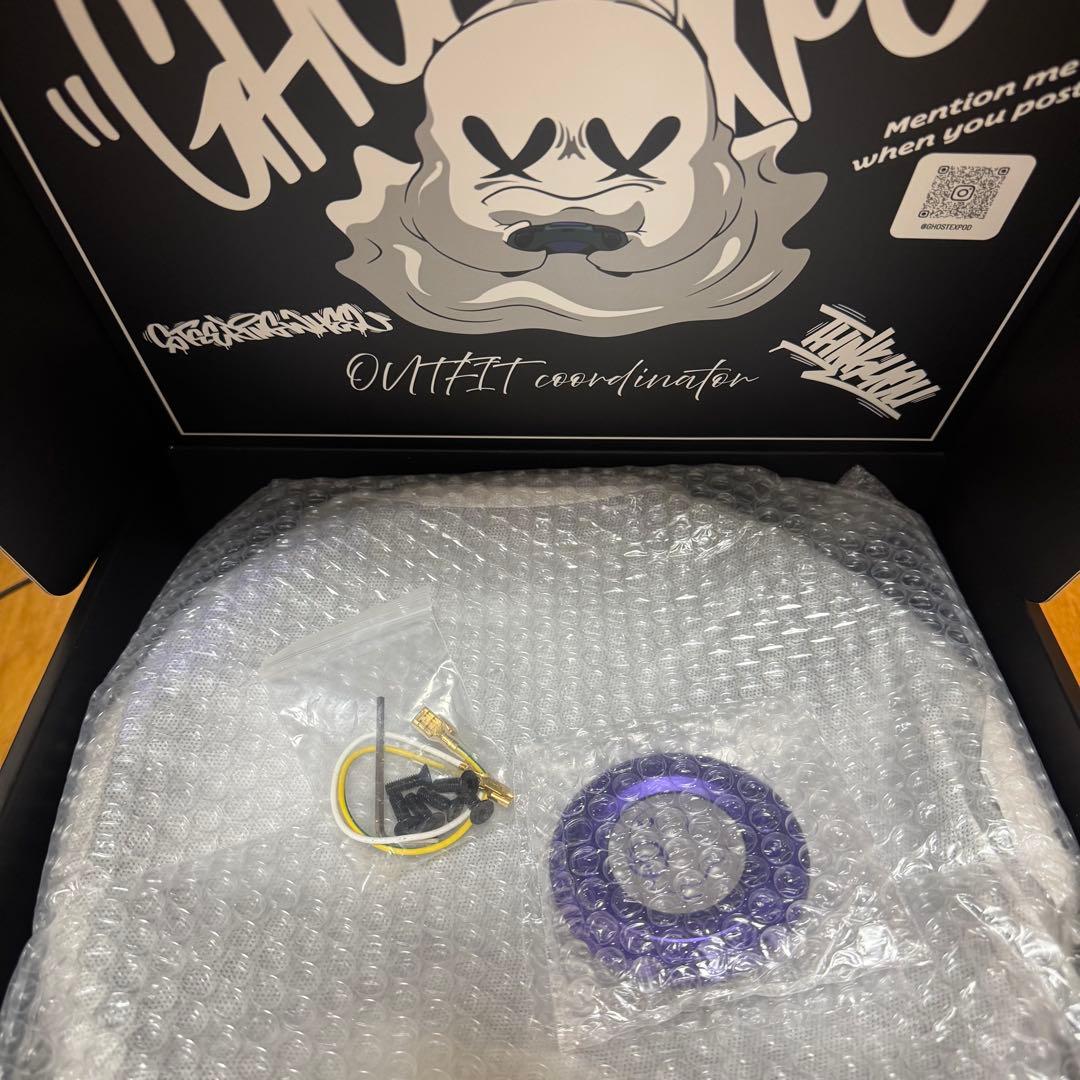 GHOST EXPOD ステアリング　パープル