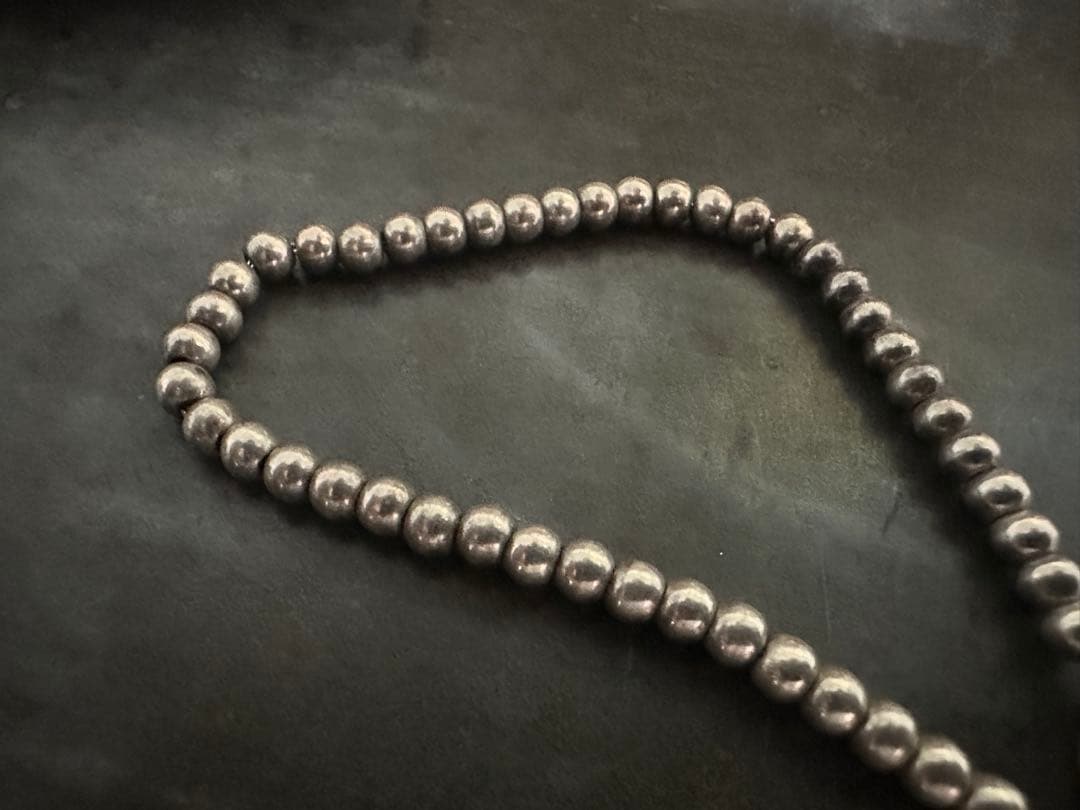 希少　ヴィンテージ　アンティーク　シルバー　925 ボール　ブレスレット