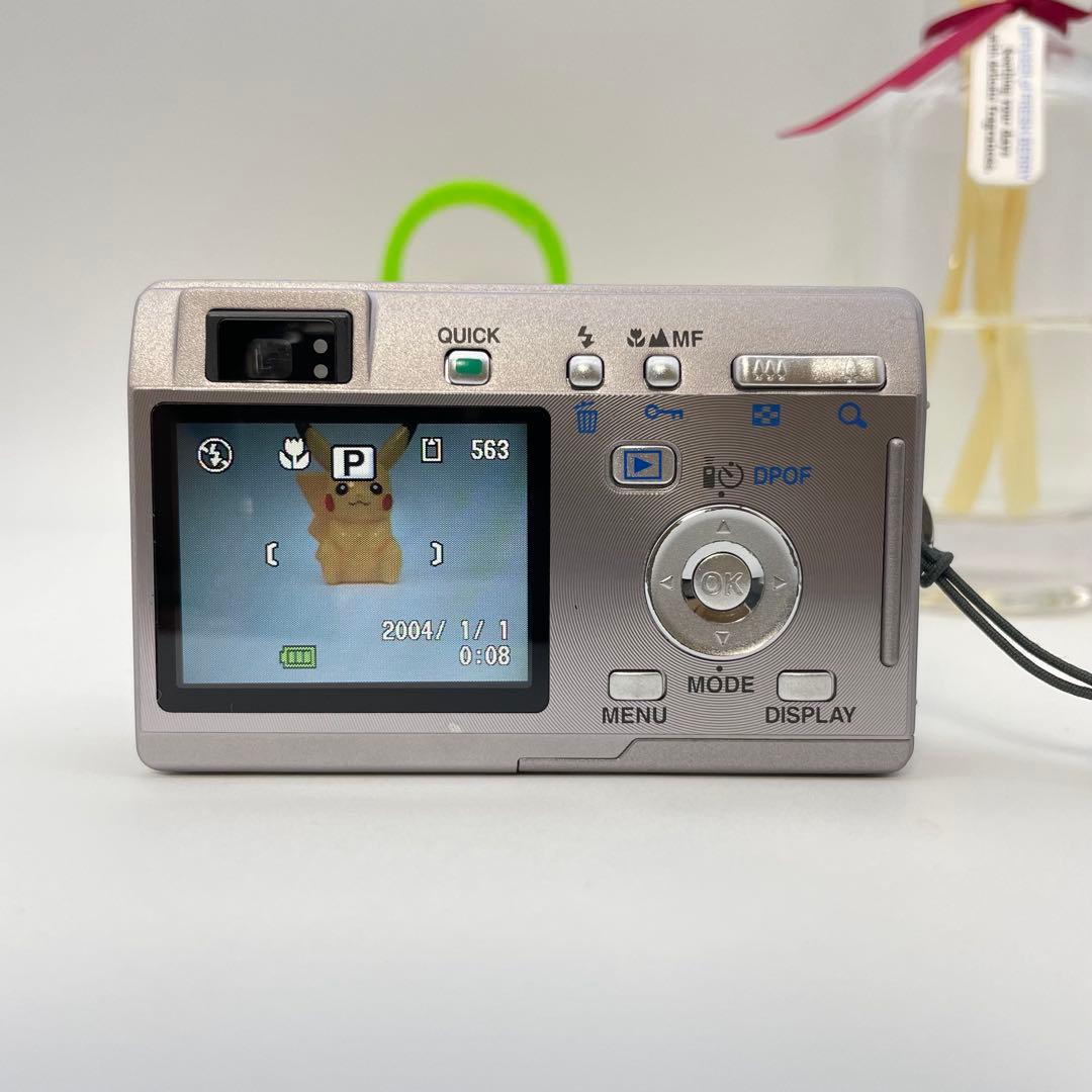 美品✨PENTAX Optio s5i✨動作確認済 スマホ転送OK 可愛すぎる♪