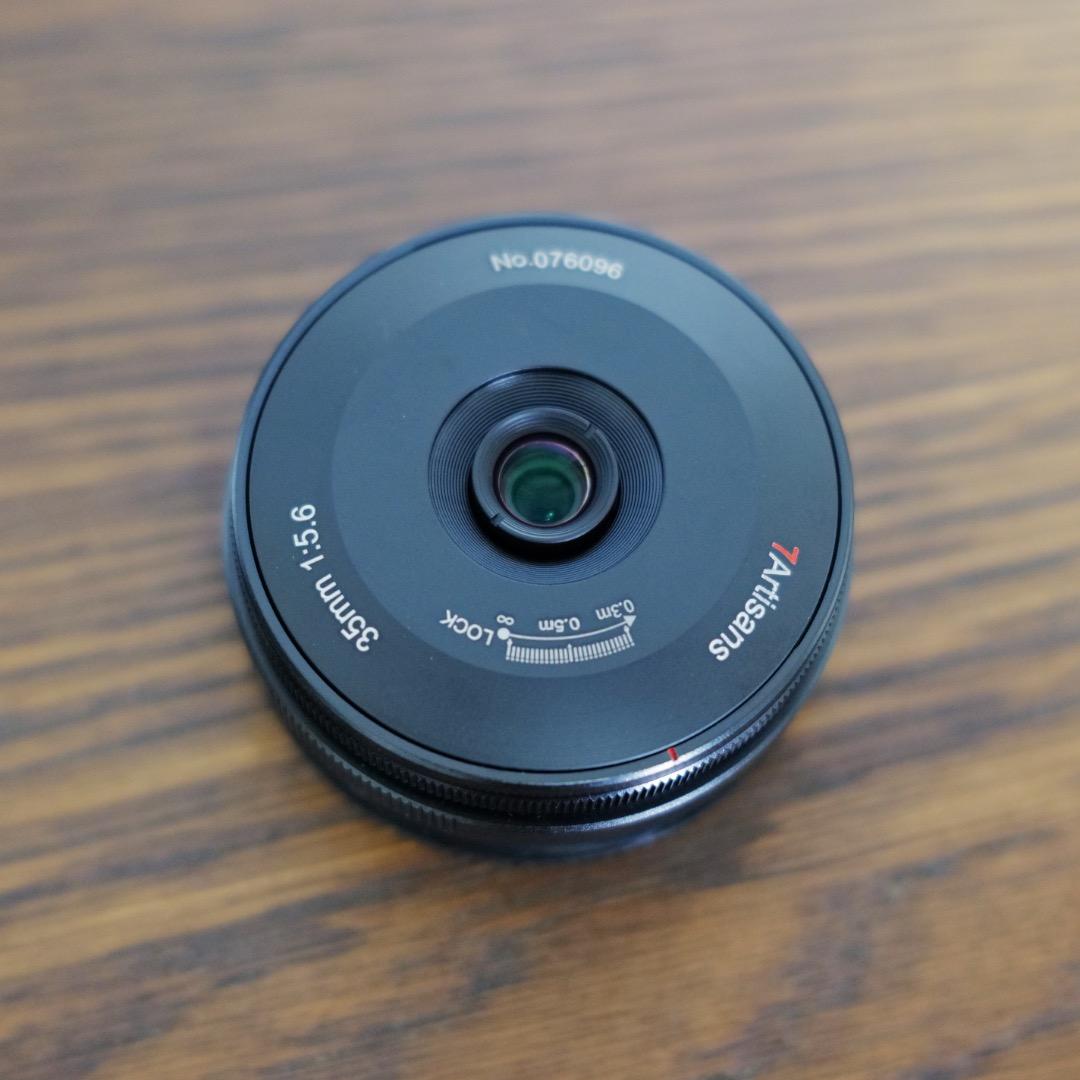 七工匠 7Artisans フルサイズ 35mm F5.6 ブラック ほぼ新品