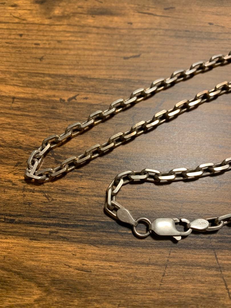 あずきチェーンのネックレス