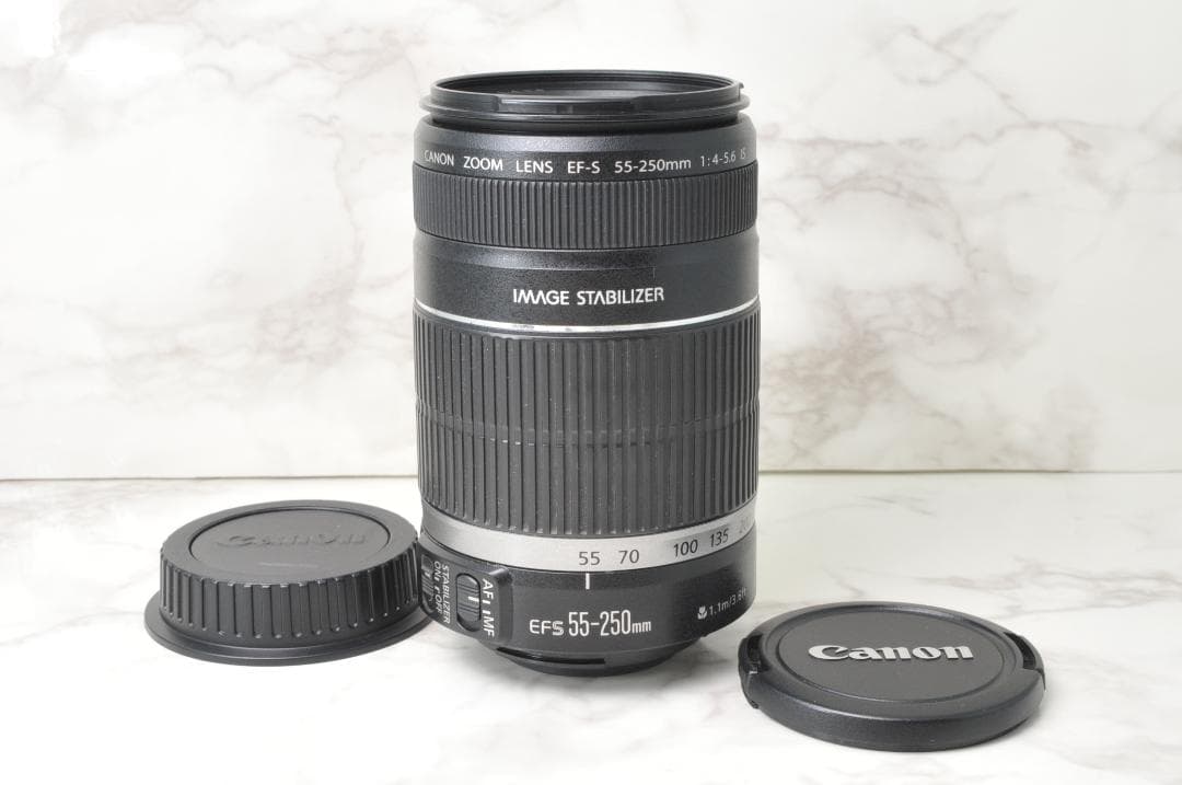 Canon EF-S 55-250mm IS⭐️キャノン望遠レンズ 手ぶれ補正
