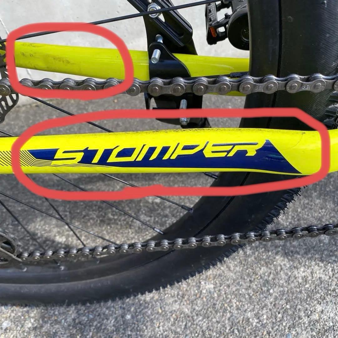 河津 聖駒さま専用 GT STOMPER ACE26 イエロー　マウンテンバイク