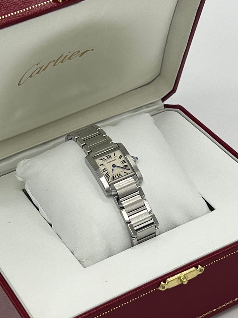 稼働品／カルティエ／タンク フランセーズSM