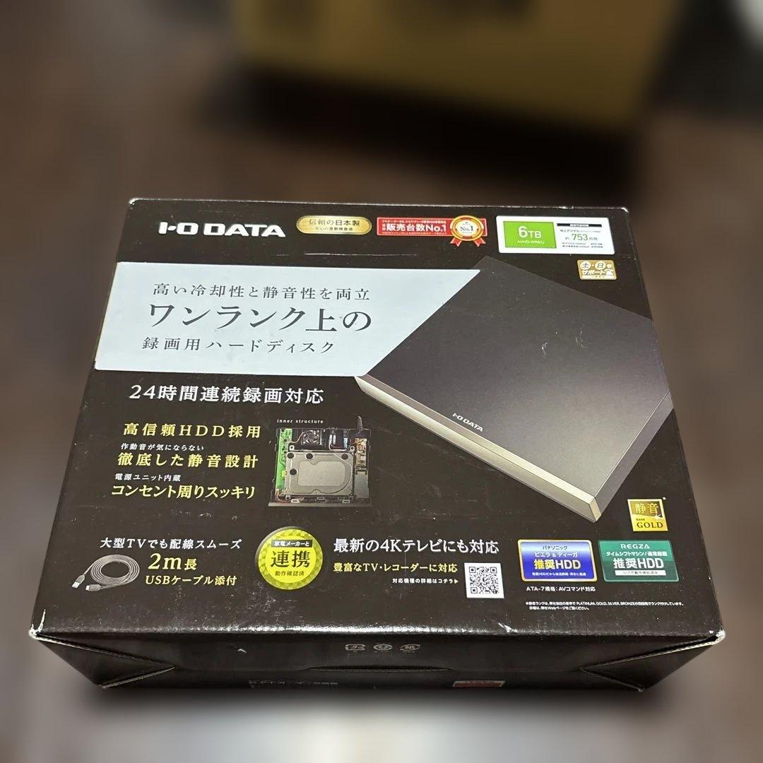 I-O DATA アイ・オー・データ 24時間連続録画対応 AVHD-WR6/U