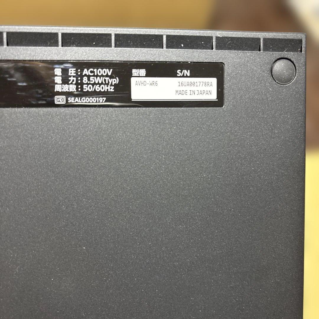 I-O DATA アイ・オー・データ 24時間連続録画対応 AVHD-WR6/U