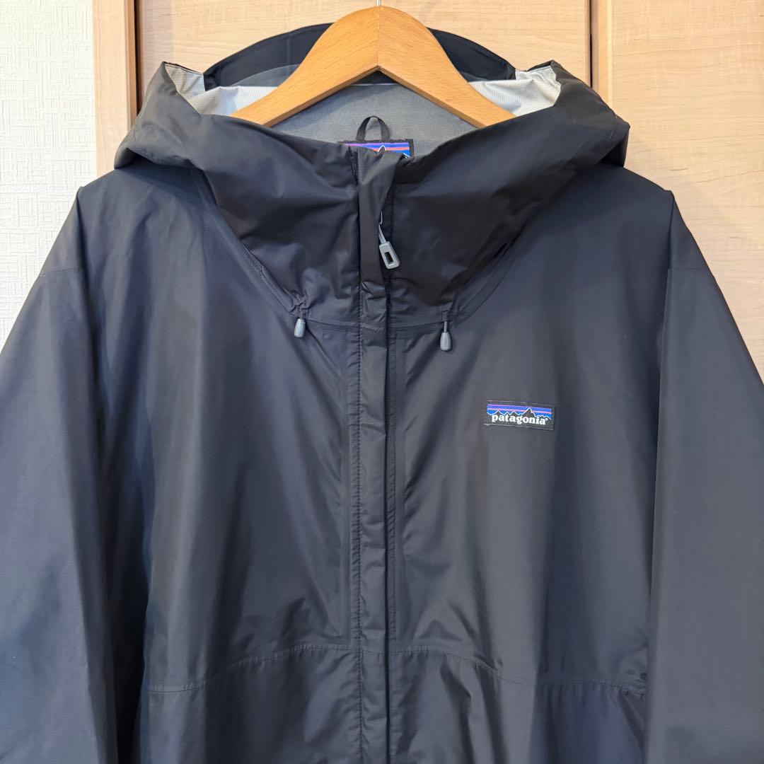 極美品 希少XXL / patagonia トレントシェル 黒